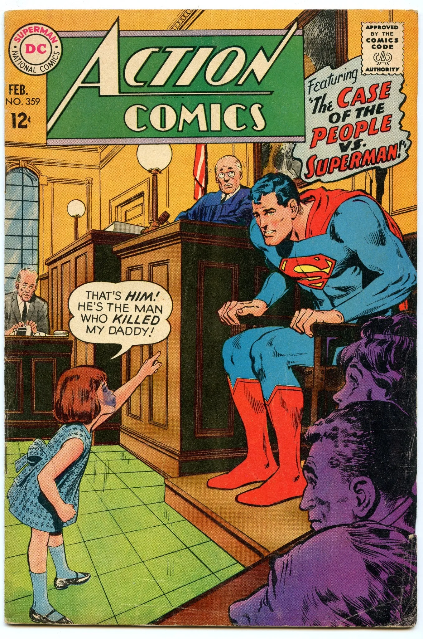 Action Comics 359 (Feb 1968) VG  (4.5)