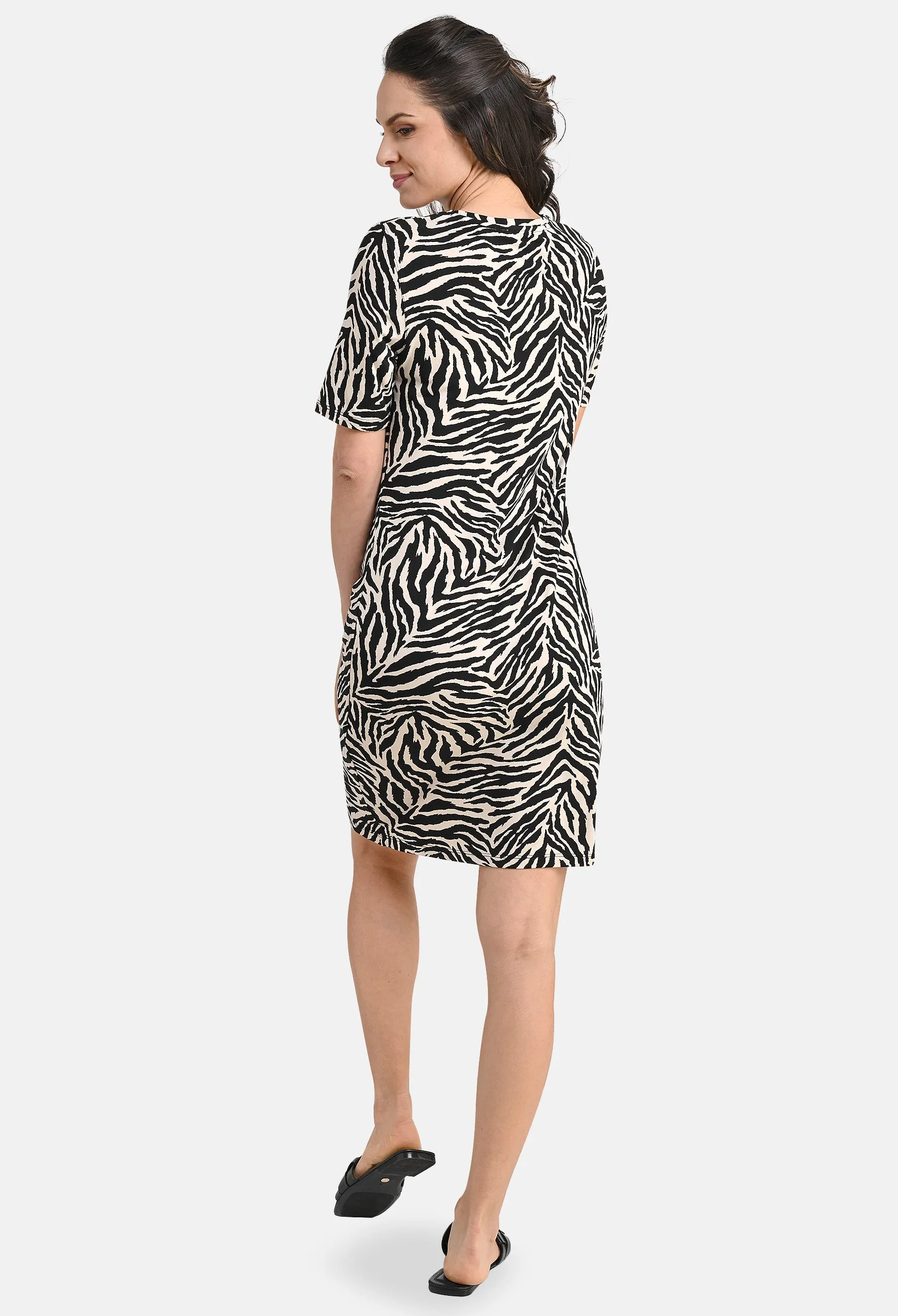 Animal Print Dress-1