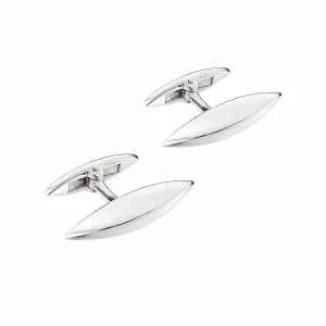 Arc Cufflinks - Silver