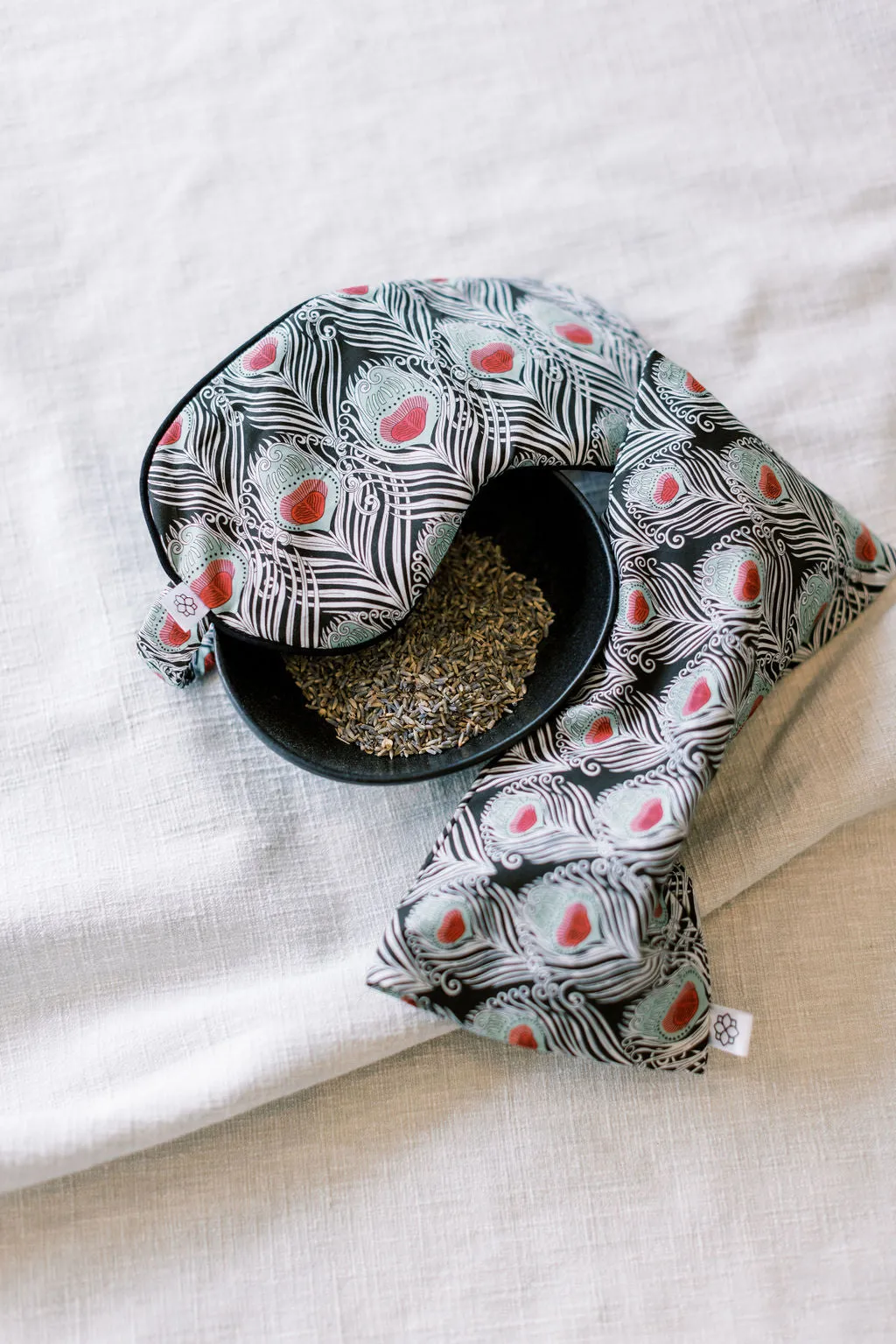 Aromatherapy Liberty Print Eye Pillow - Caesar Black