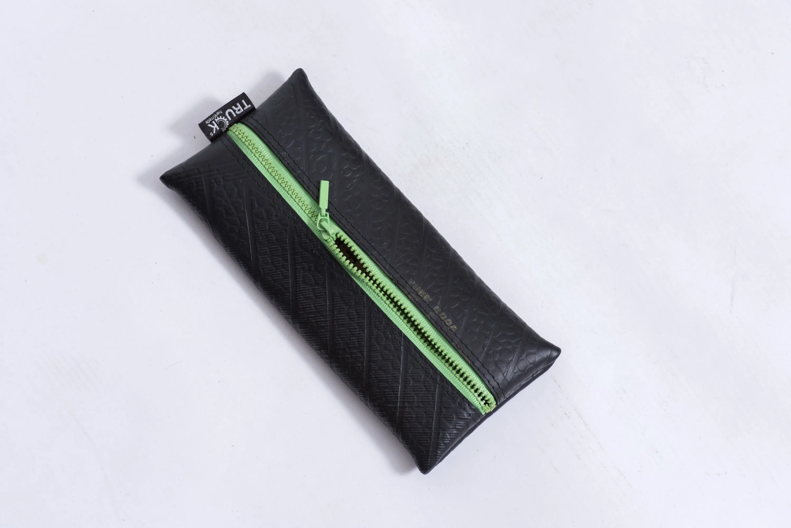 Assorted 3 Piece Recycled Rubber Pencil Case