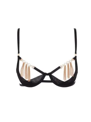 Aurora Open Bra- Black