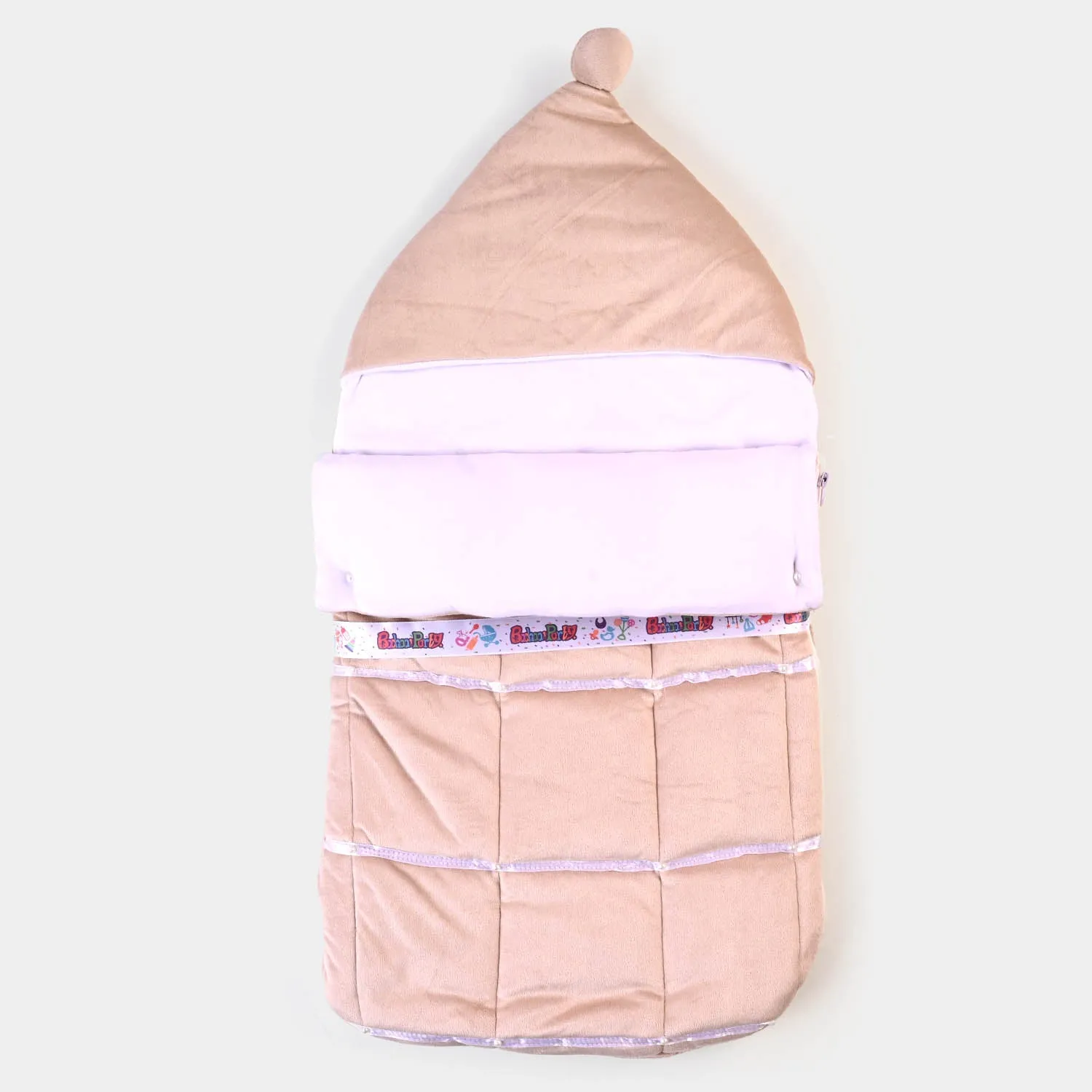 Baby Carry Nest Velvet - Beige