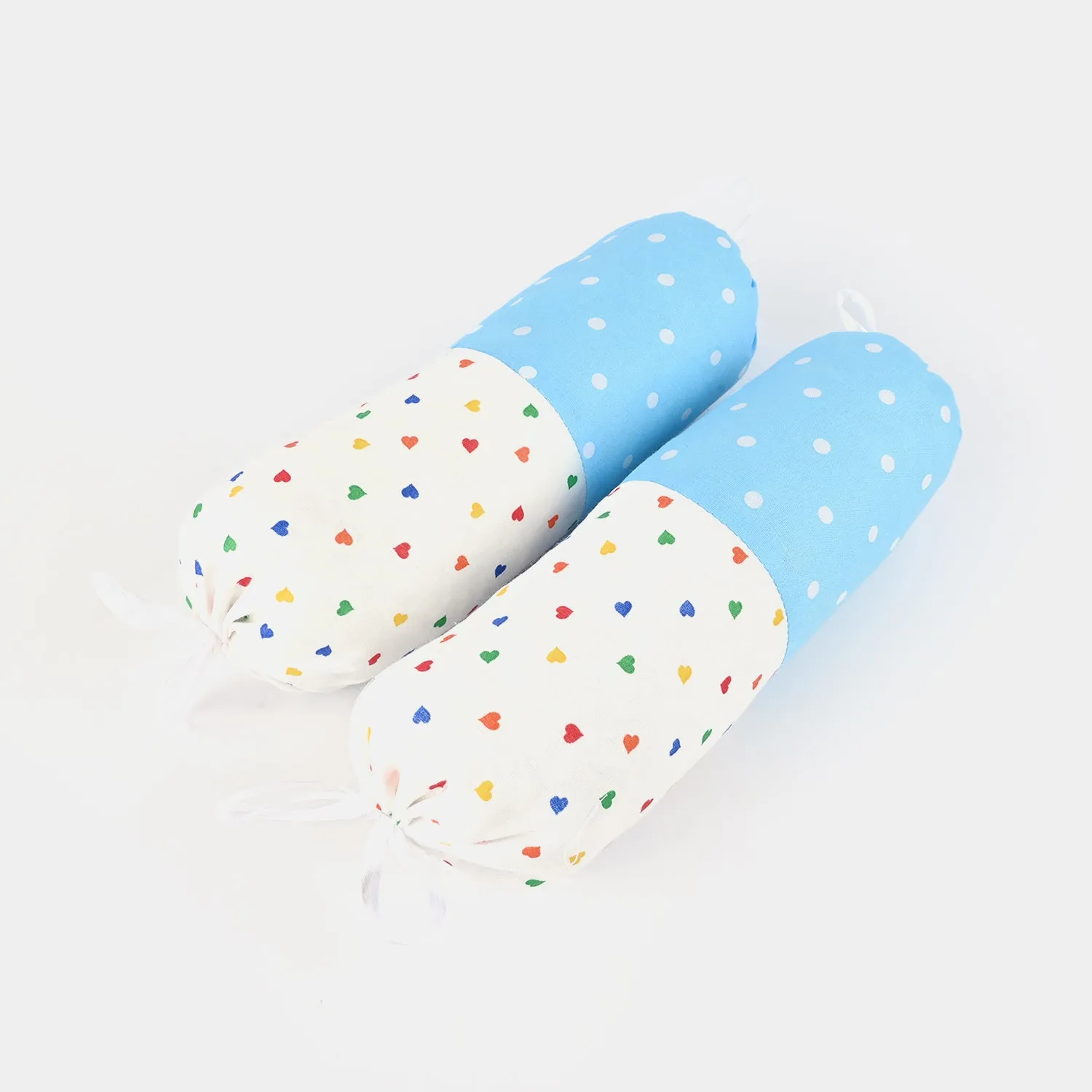 Baby Snuggle Bed Set 9pcs Polka Dot | Sky Blue