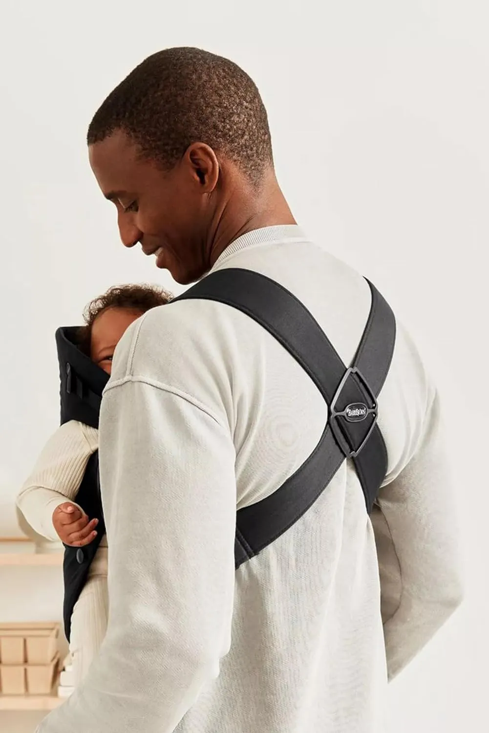 BabyBjorn Baby Carrier Mini, Woven, Black