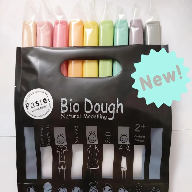 Bio Dough Natural Modelling - Limited Edition Pastel Rainbow