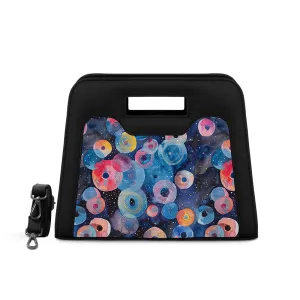 Black Chic Peek Handbag Galaxy Dounts