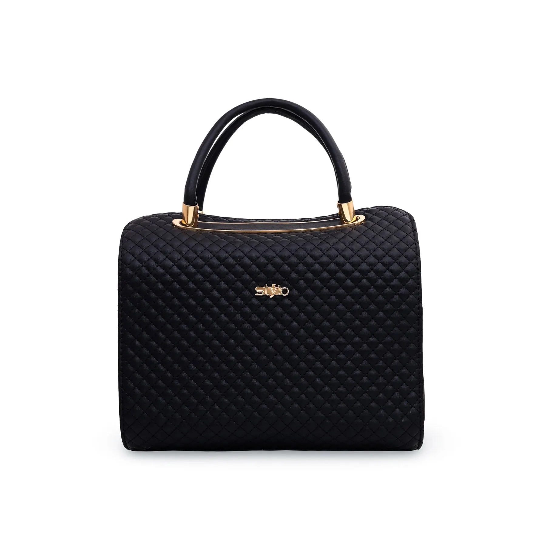 Black Formal Hand Bag P36047