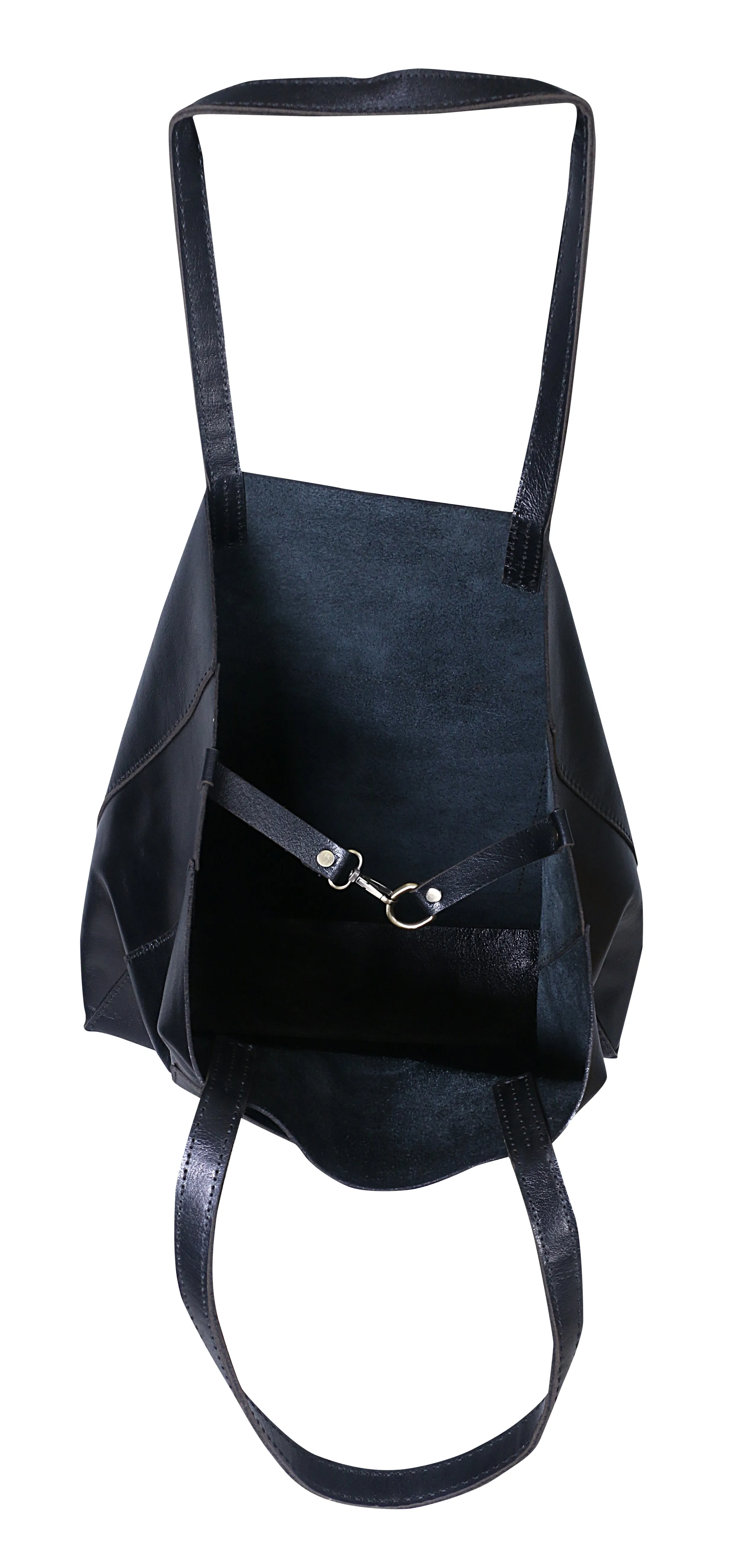 Black Soft Luxurious Tote Bag