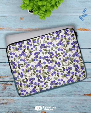 Blue Berry beautiful laptop sleeve bag