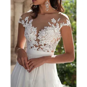 Bohemian Chic Wedding Dress Sexy Lace Split