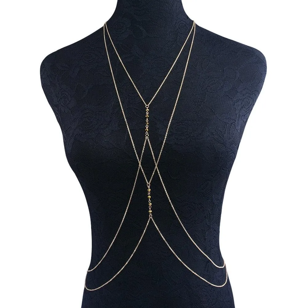 Boho Chic Harness Necklace