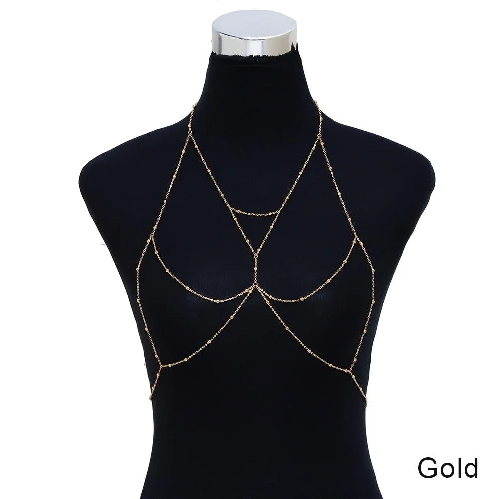 Boho Chic Harness Necklace