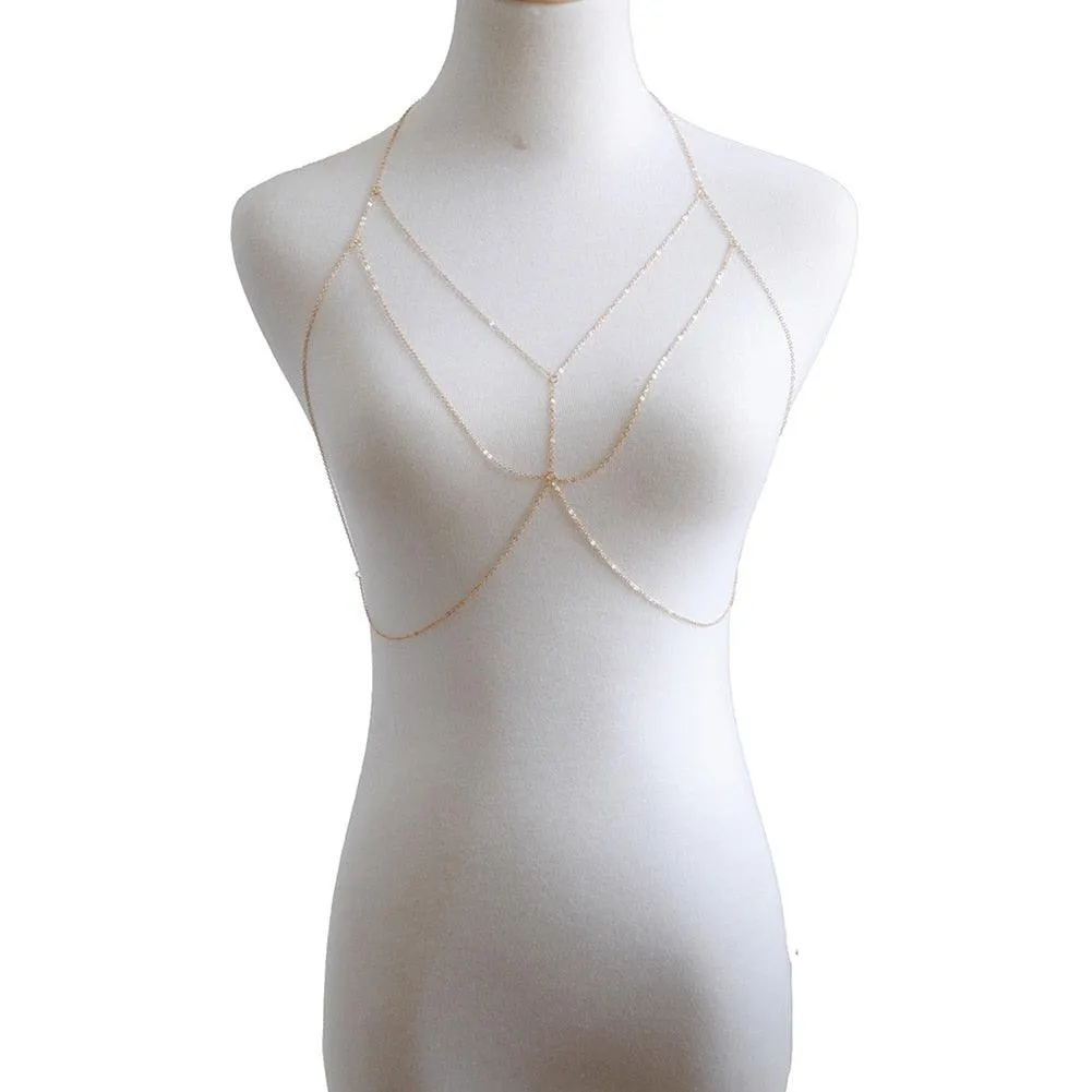 Boho Chic Harness Necklace