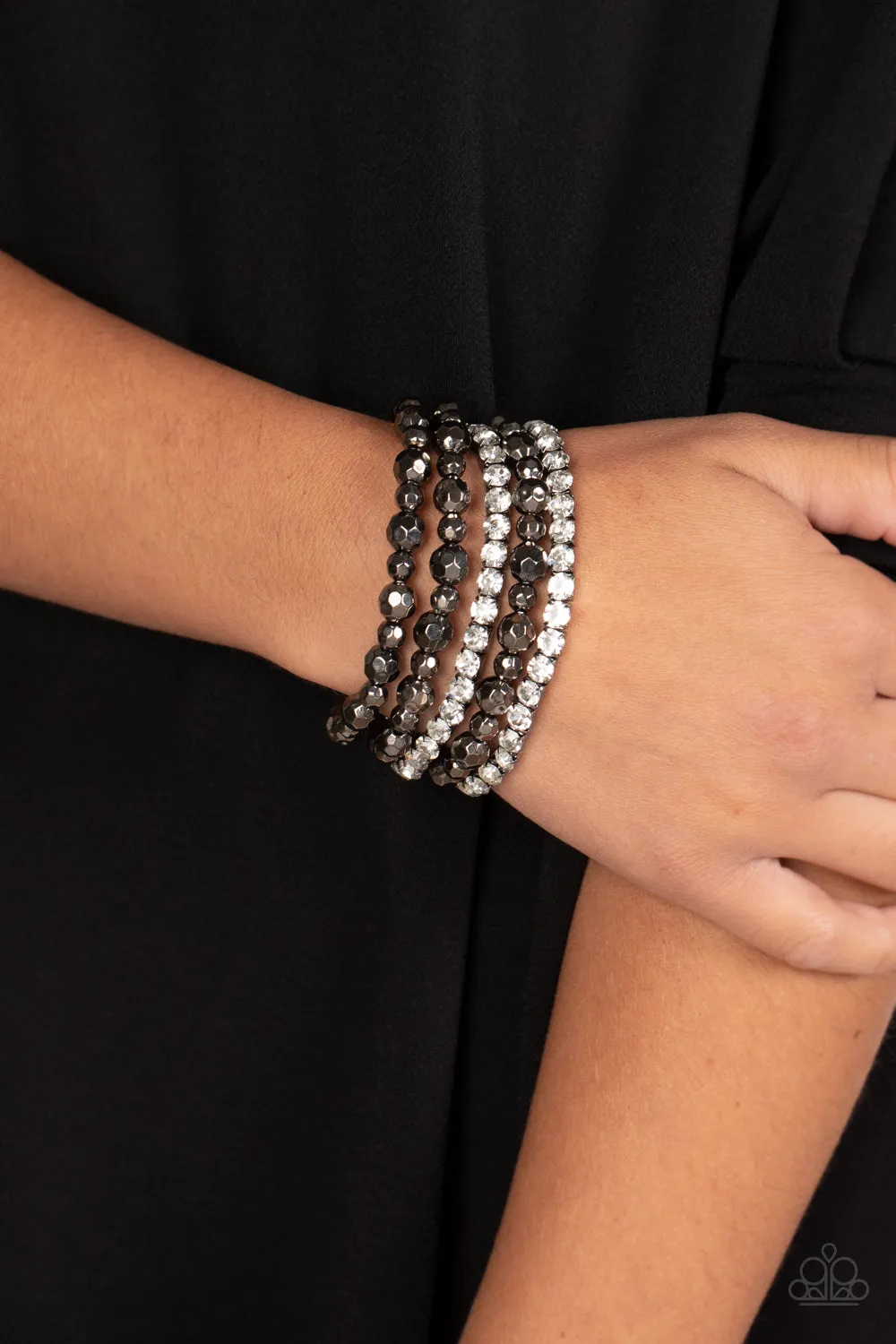 Bracelets Top Notch Twinkle - Black B2287