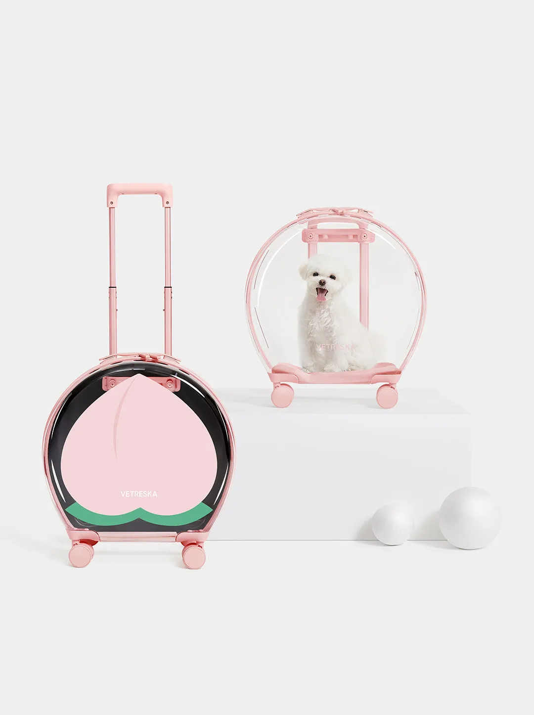 Bubble Pet Carrier - Pink