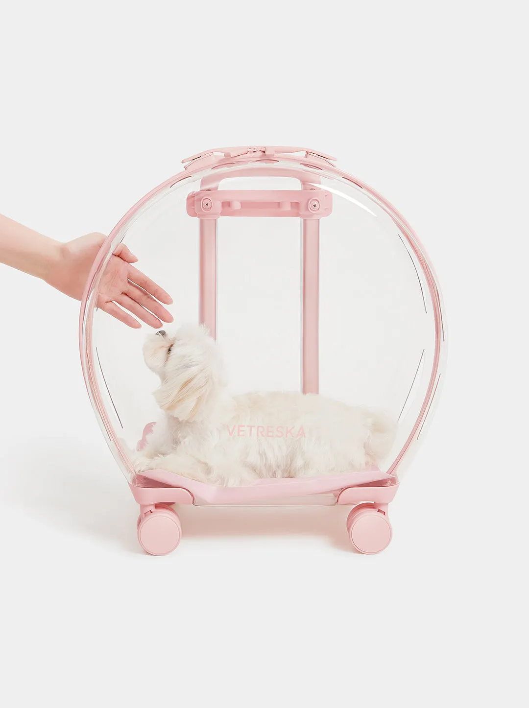 Bubble Pet Carrier - Pink