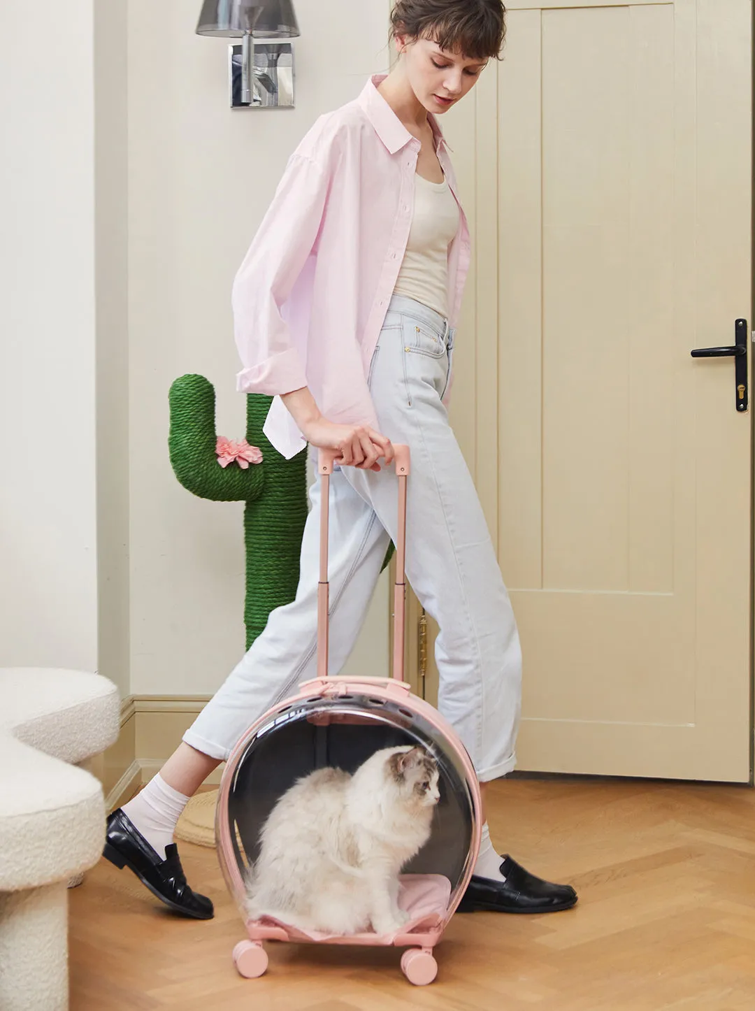 Bubble Pet Carrier - Pink