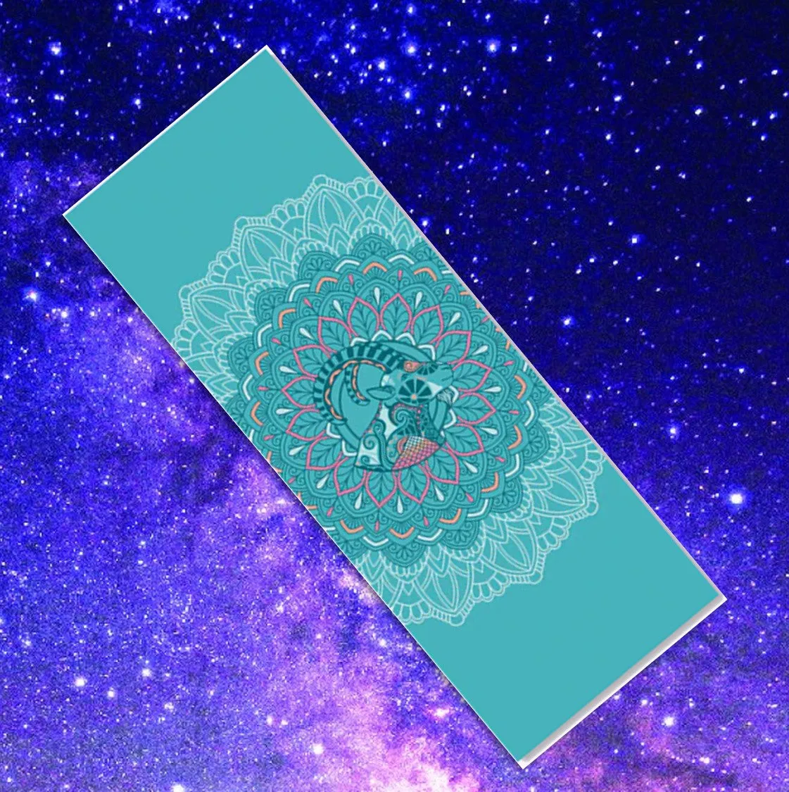 Cancer: Personalized Sun Sign Pilates Mat. Yoga Mat for Zodiac Lovers.  Extra thick, Non Slip. WickedYo.