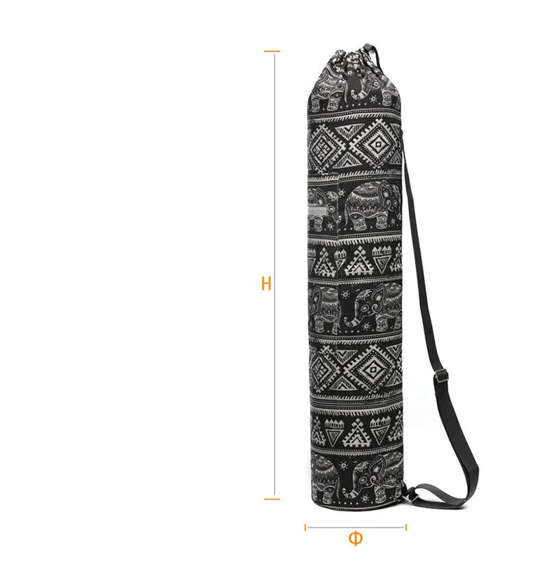 Canvas Yoga Bag 6MM Yoga Mat Shoulder Bag