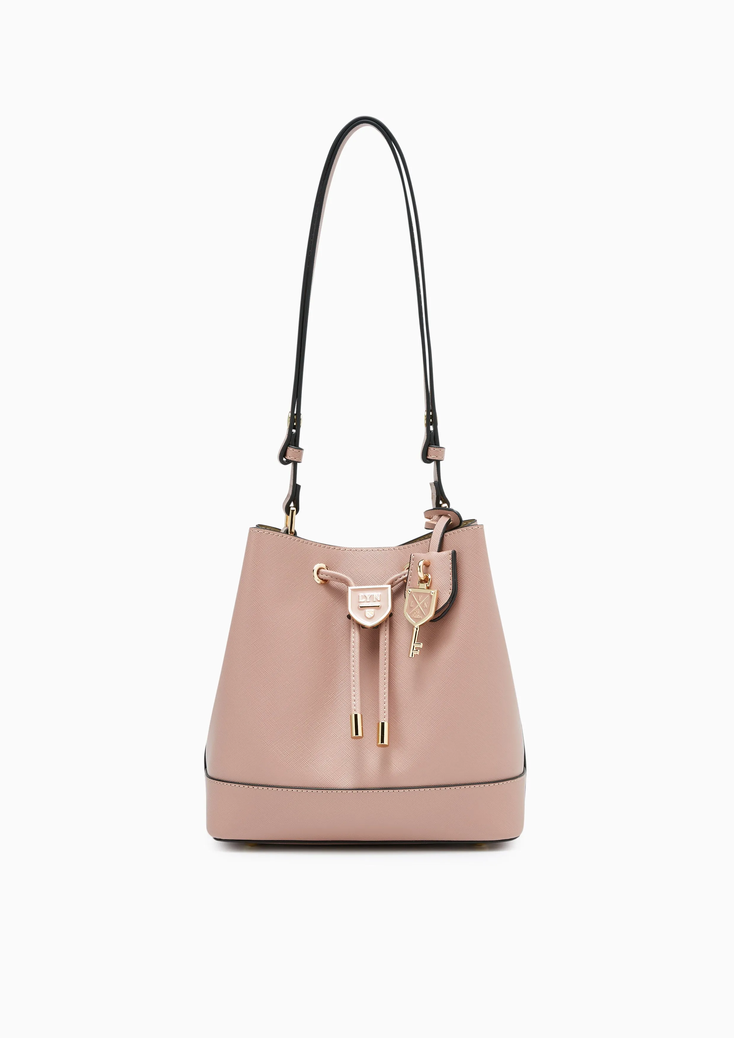 Carina Re-Edition M Bucket  Bag Pink