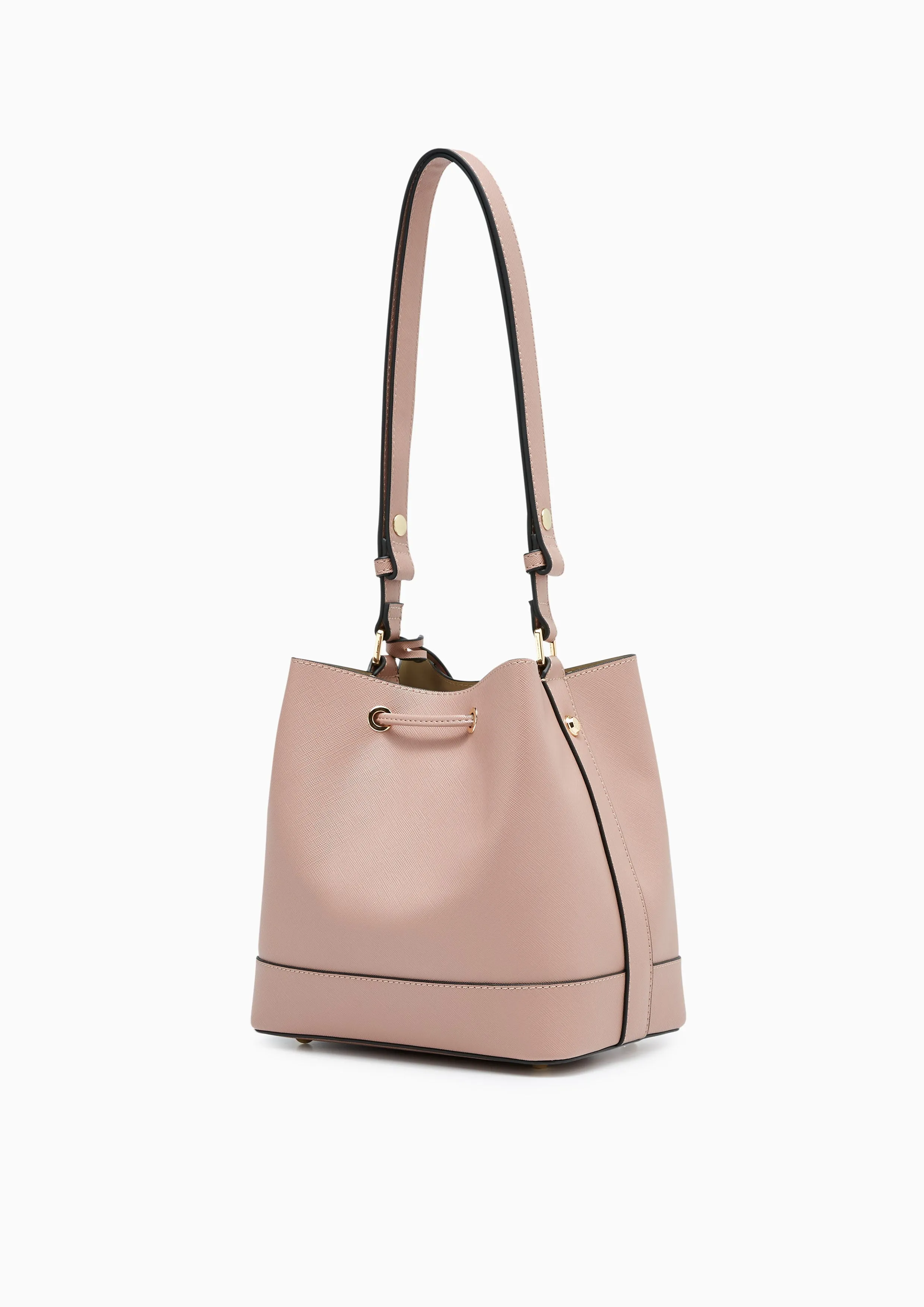 Carina Re-Edition M Bucket  Bag Pink