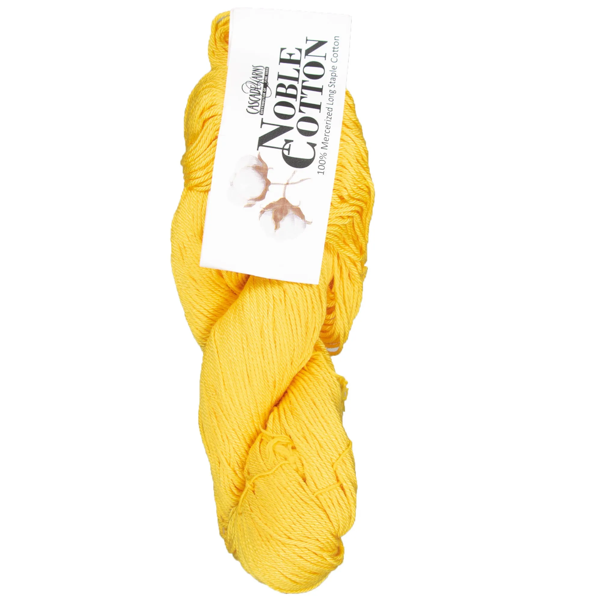 Cascade Yarns Noble Cotton Yarn - 30 Yellow