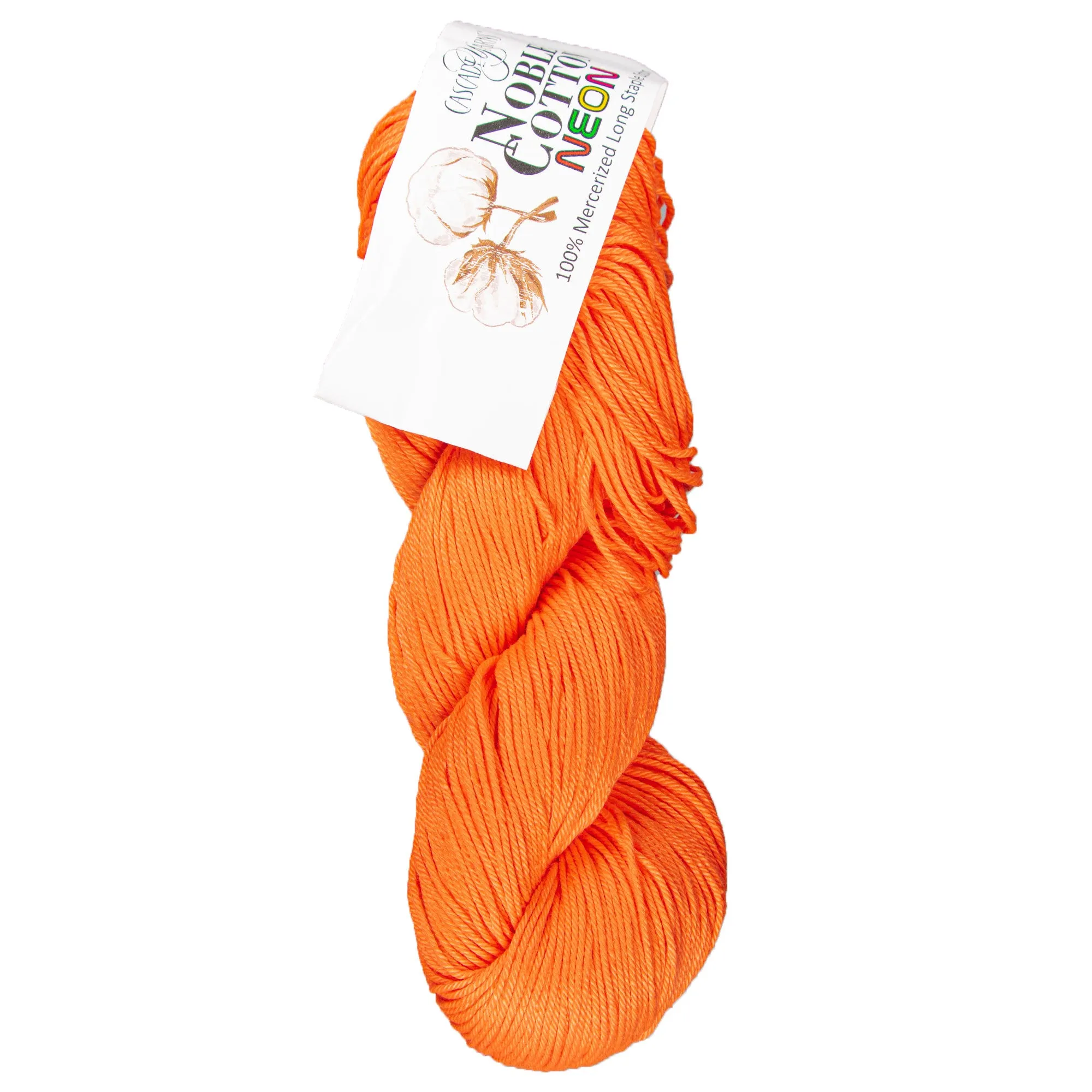 Cascade Yarns Noble Cotton Yarn - 403 Orange