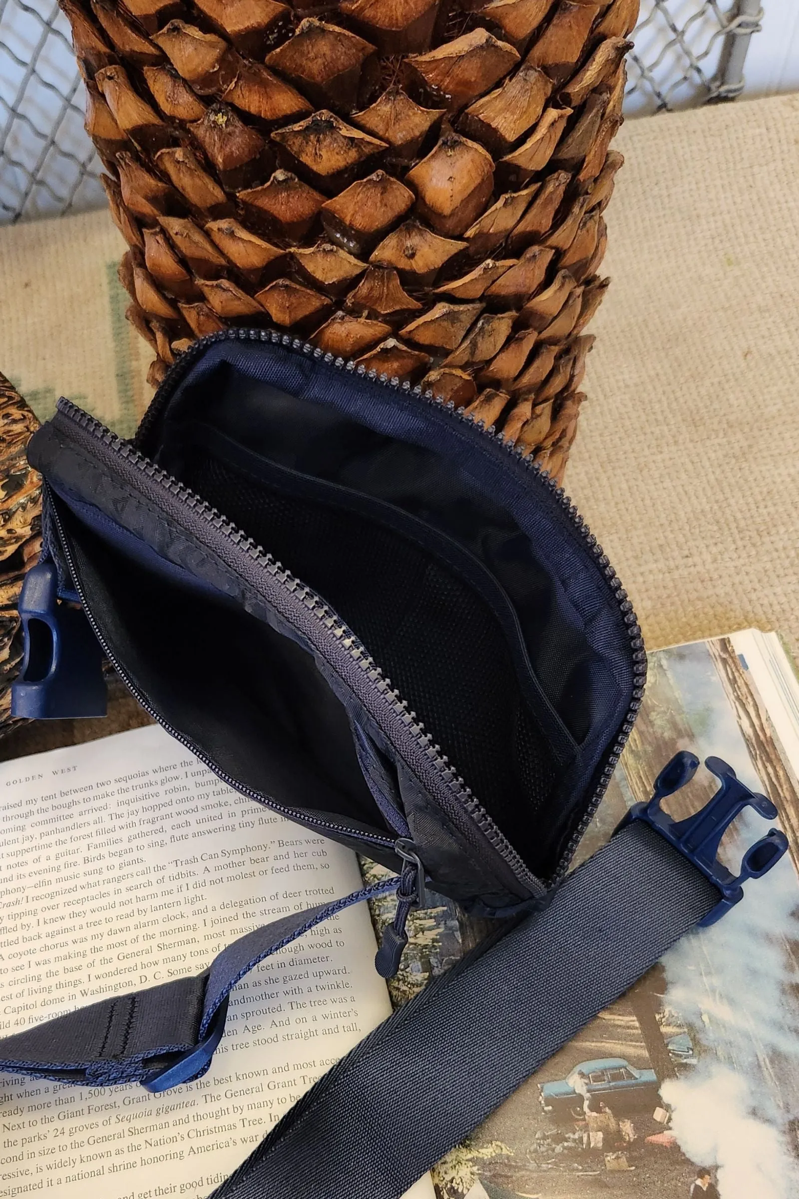 CC Navy Southwest Fanny Pack