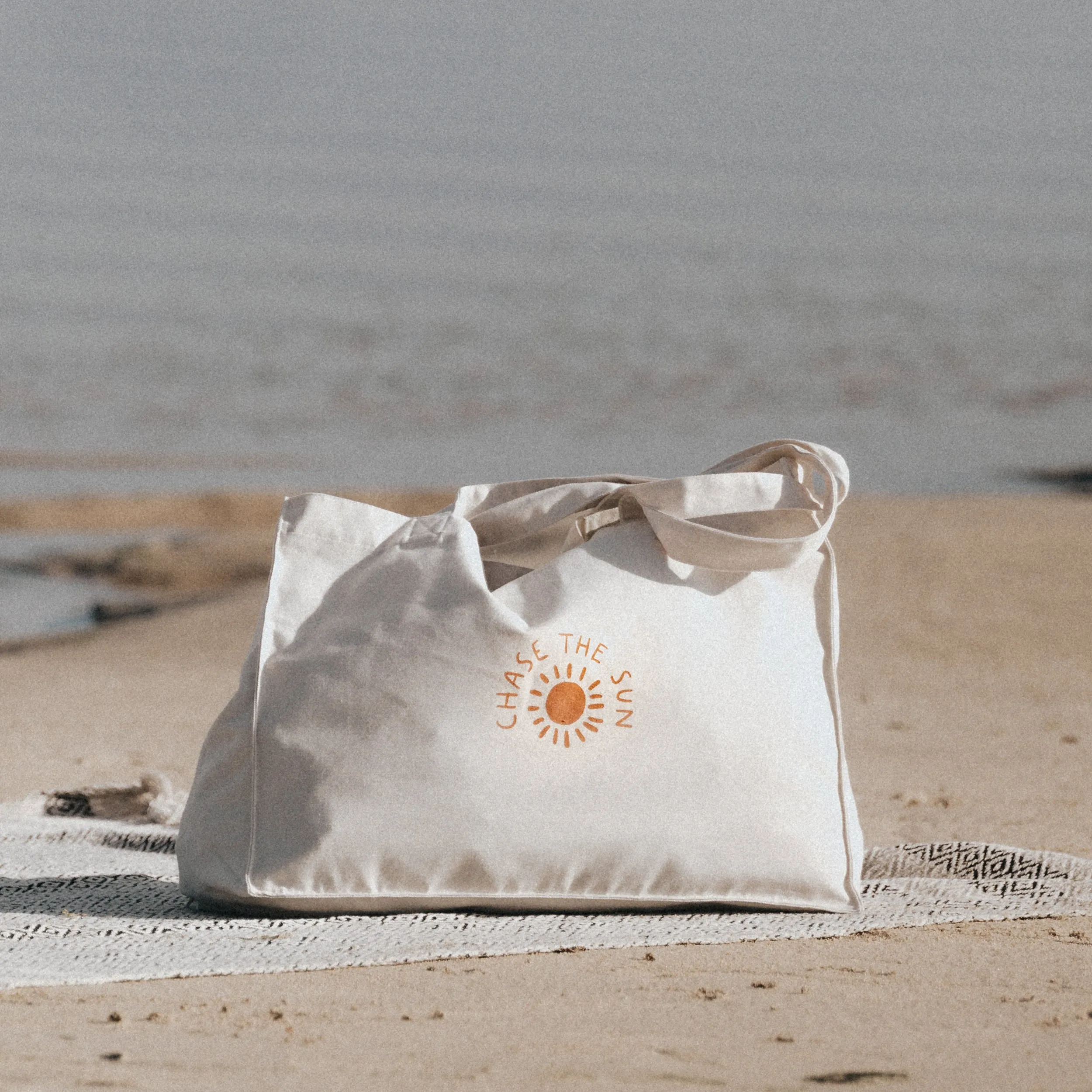 Chase the Sun Recycled Sun Tote Bag