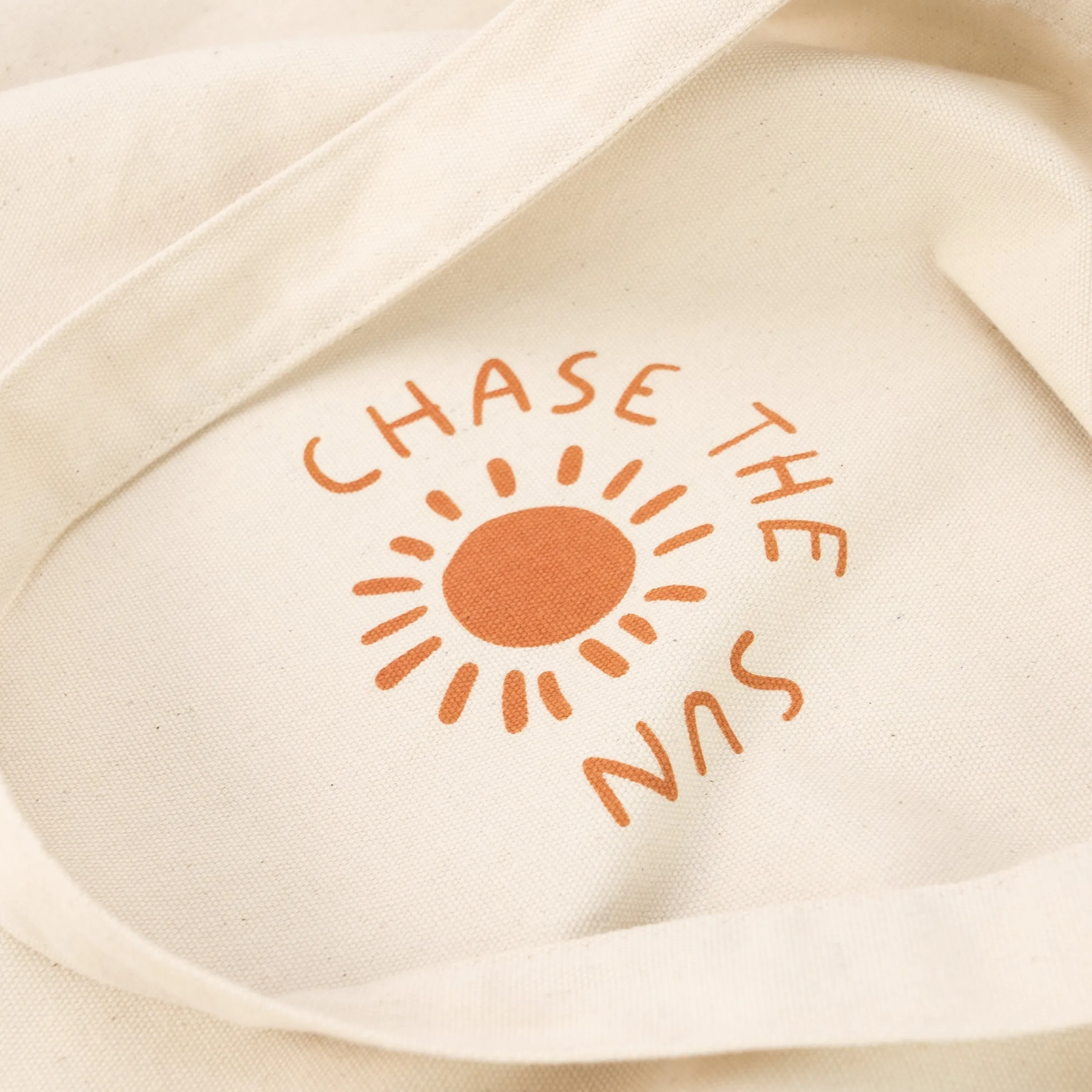 Chase the Sun Recycled Sun Tote Bag