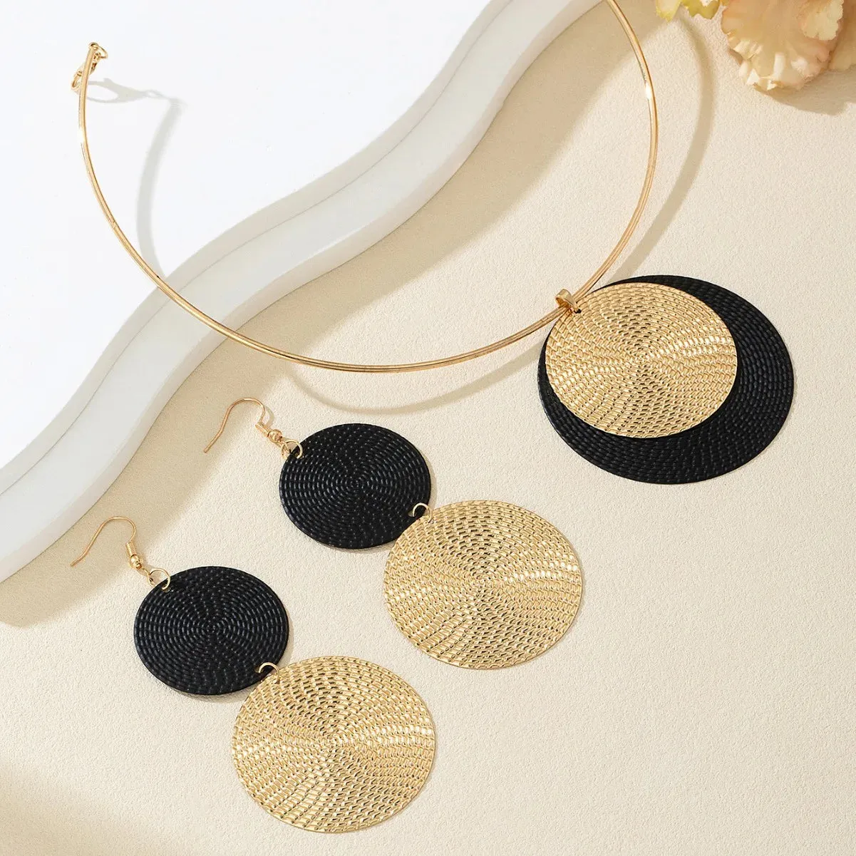 Chic Geometric Jewelry Set