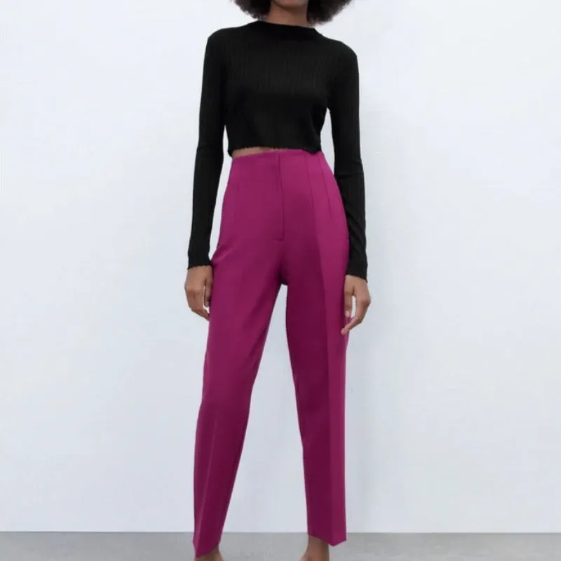 Chic Straight Leg Pants