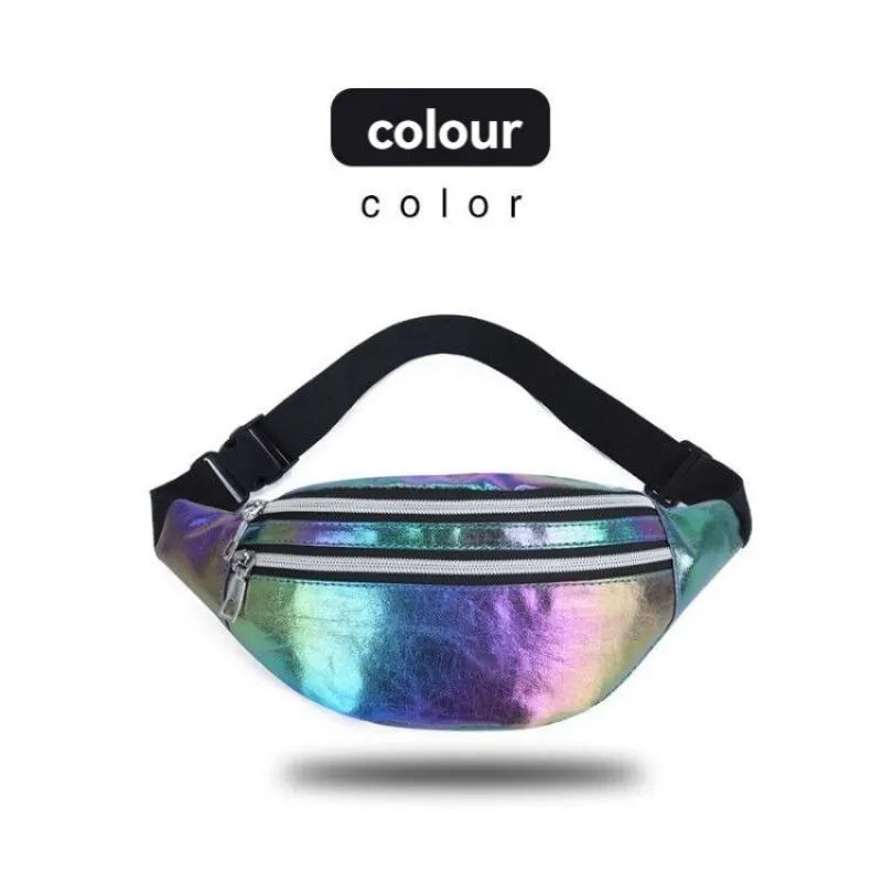 Colorful Laser Shoulder Crossbody Bag- King Stone Brothers and Co™️