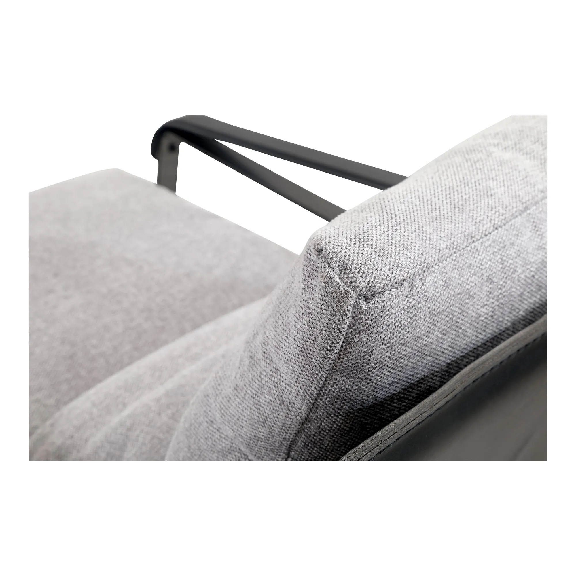 Connor Fabric Club Chair Snowfolds Grey