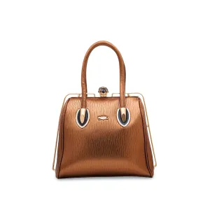 Copper Fancy Hand Bag P35841