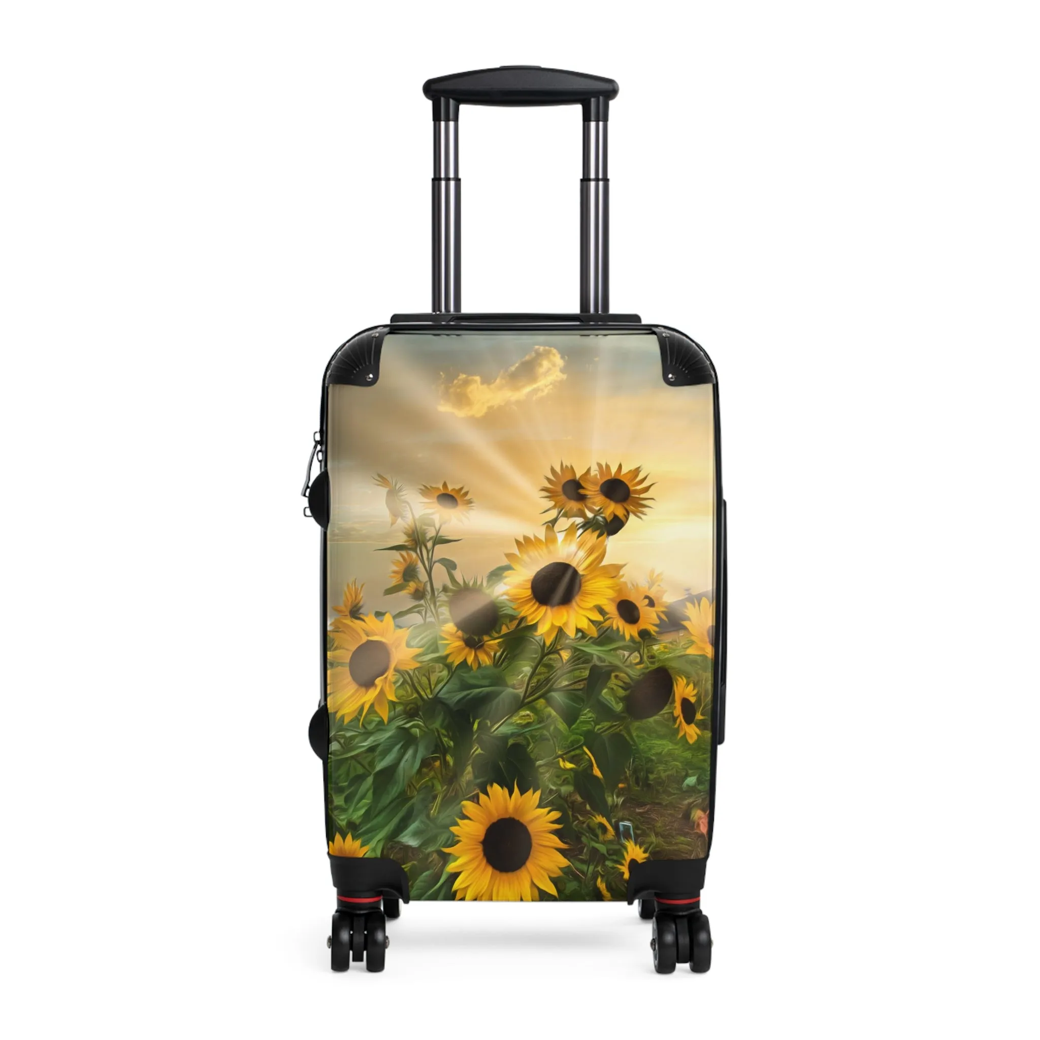 Copy of  Sunflower Sunshine Custom Art Luggage