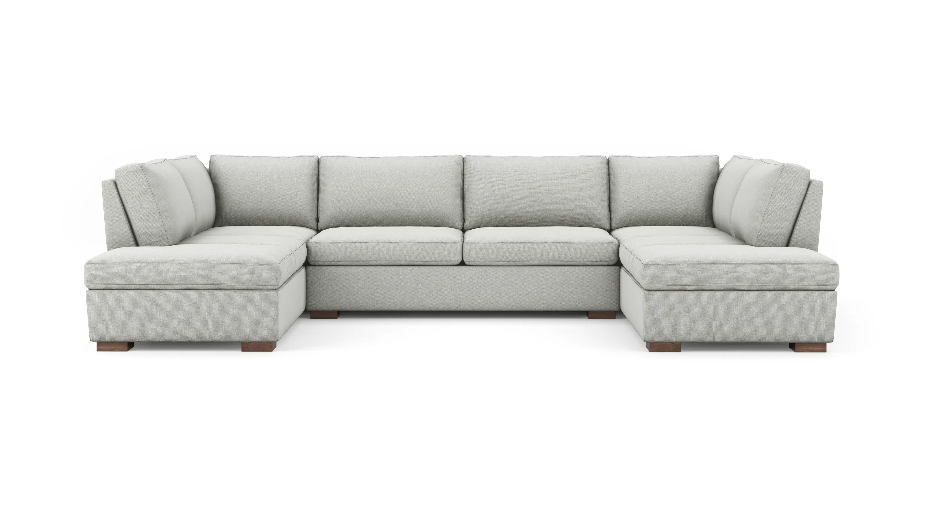 Couch Potato U-Shaped Bumper Sectional (75" x 150" x 75",Standard)