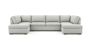 Couch Potato U-Shaped Bumper Sectional (Extra Deep) (70" x 156" x 70",Extra Deep)