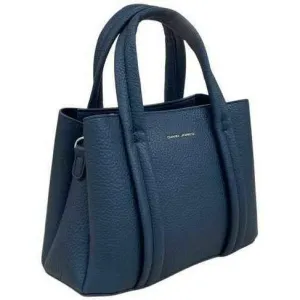 David Jones Medium Square Grab Handbag - Navy