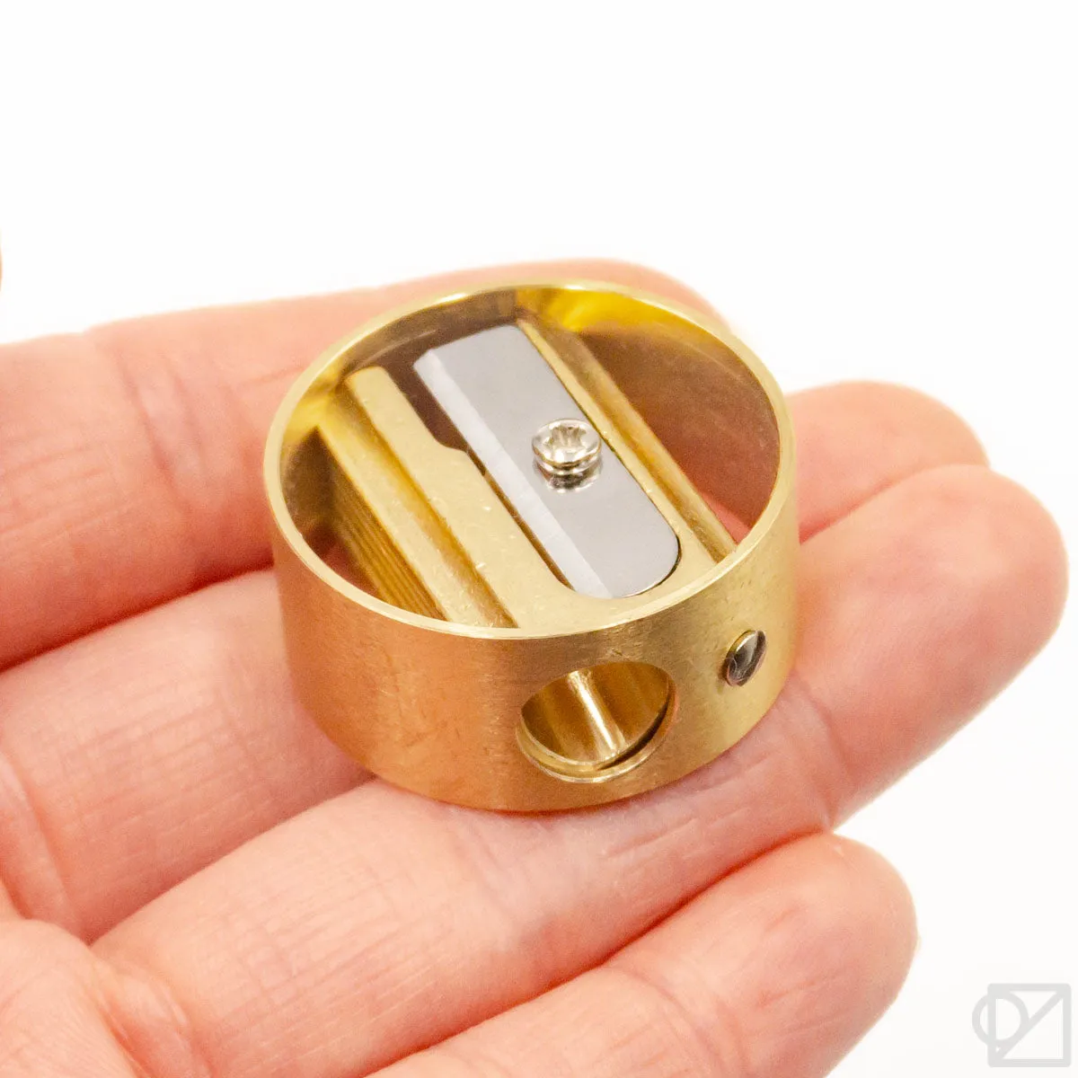 DUX Brass Pencil Sharpener