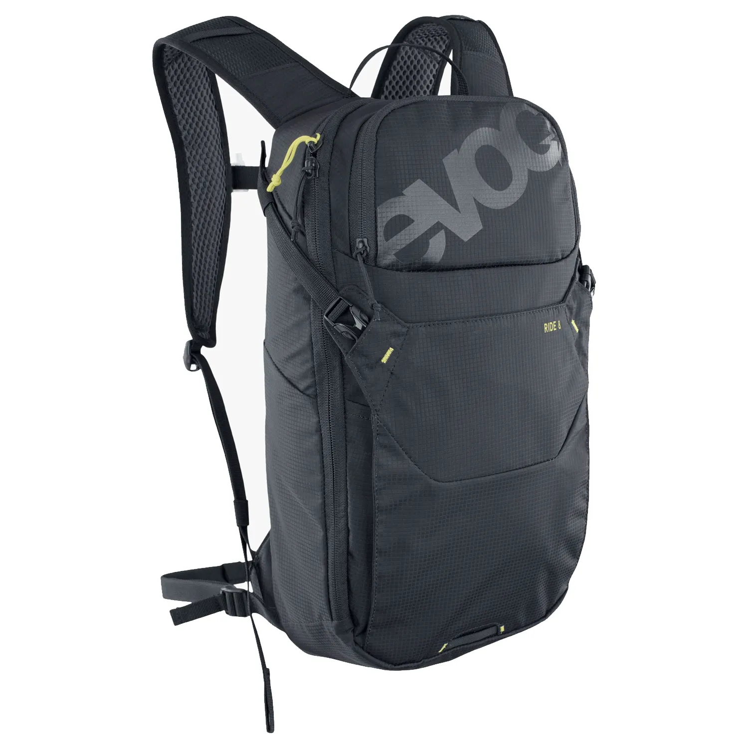 Evoc 8L Ride 8 with 2L Bladder Hydration Bag Black