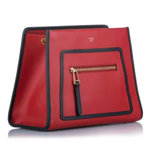 Fendi Small Runaway Leather Satchel (SHG-RvEjnY)