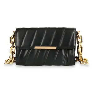 Flap Gold Plated Shoulder Bag