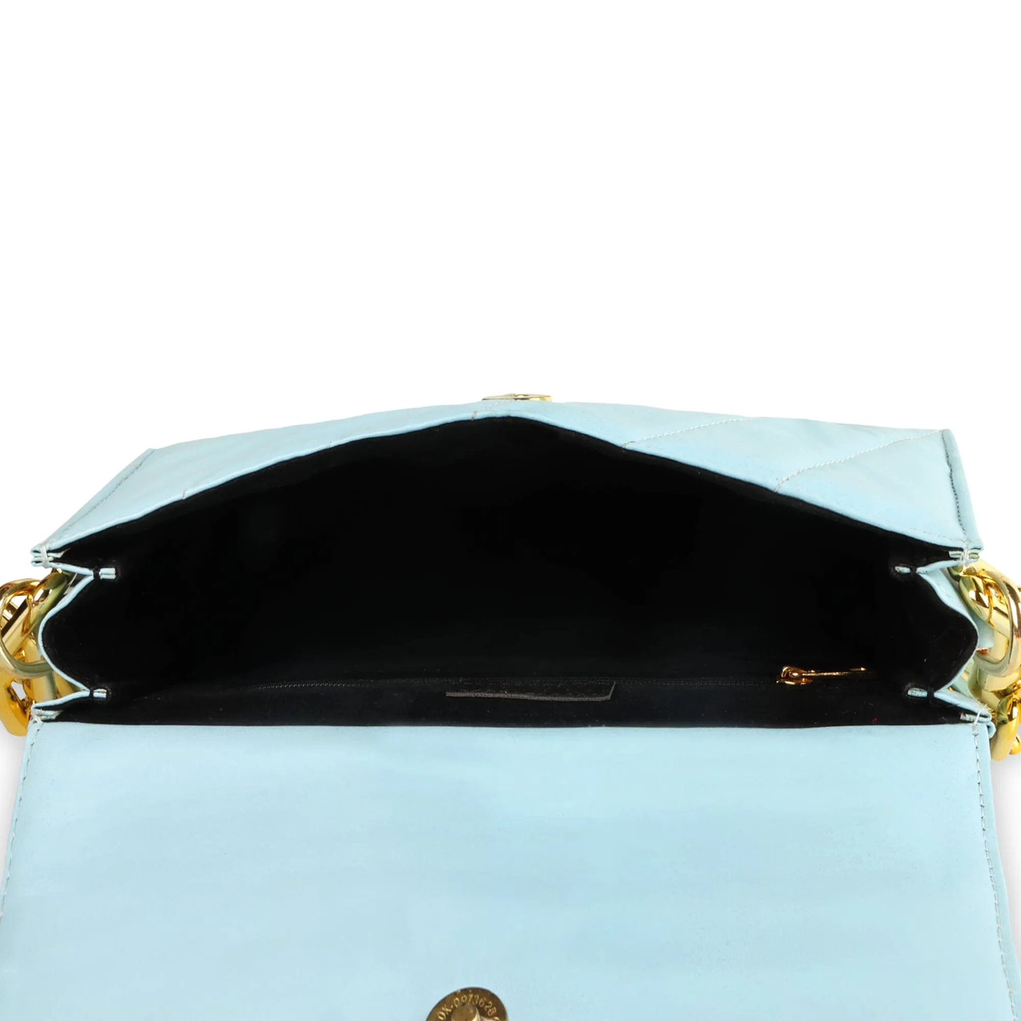 Flap Gold Plated Shoulder Bag