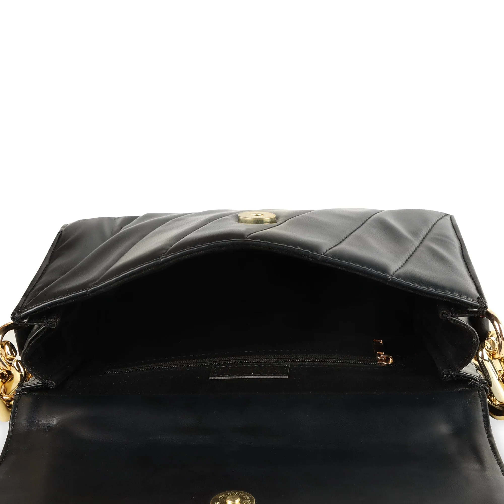 Flap Gold Plated Shoulder Bag