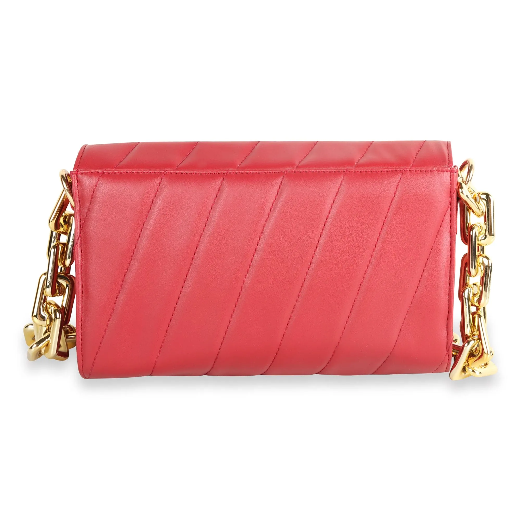 Flap Gold Plated Shoulder Bag