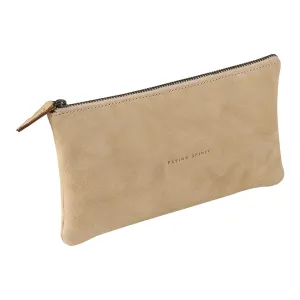 Flying Spirit Pencil Case Flat Beige