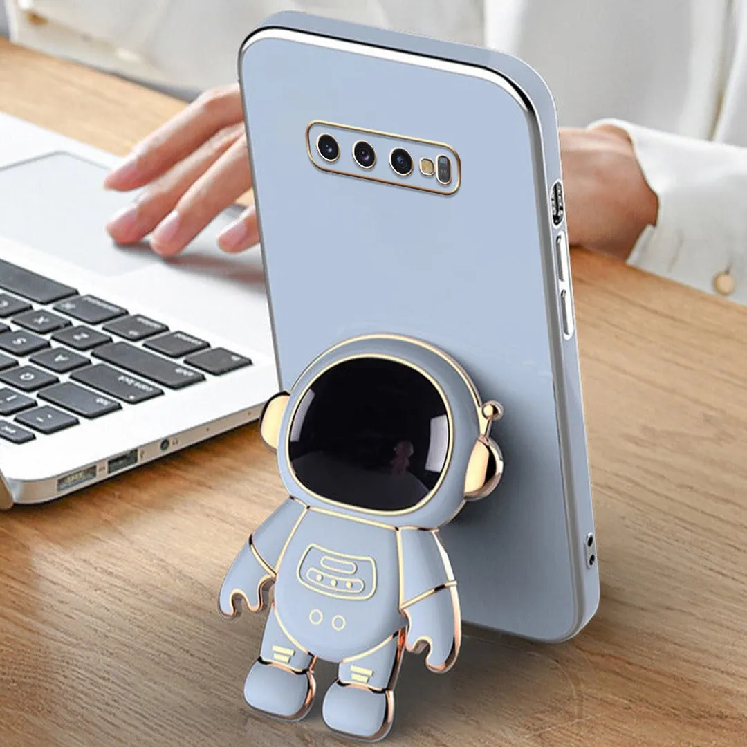 Galaxy S10 Luxurious Astronaut Bracket Case