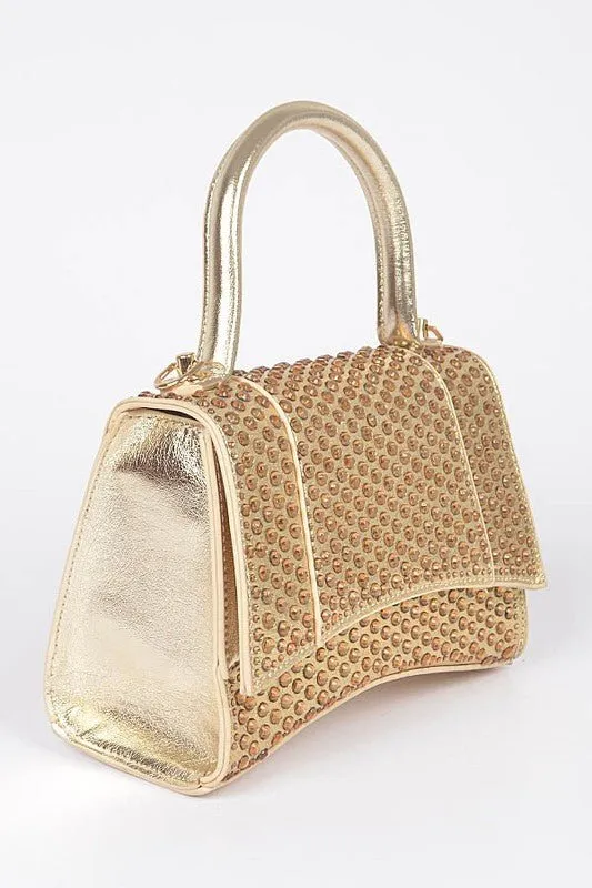 Glistening Nights Evening Crossbody Metallic